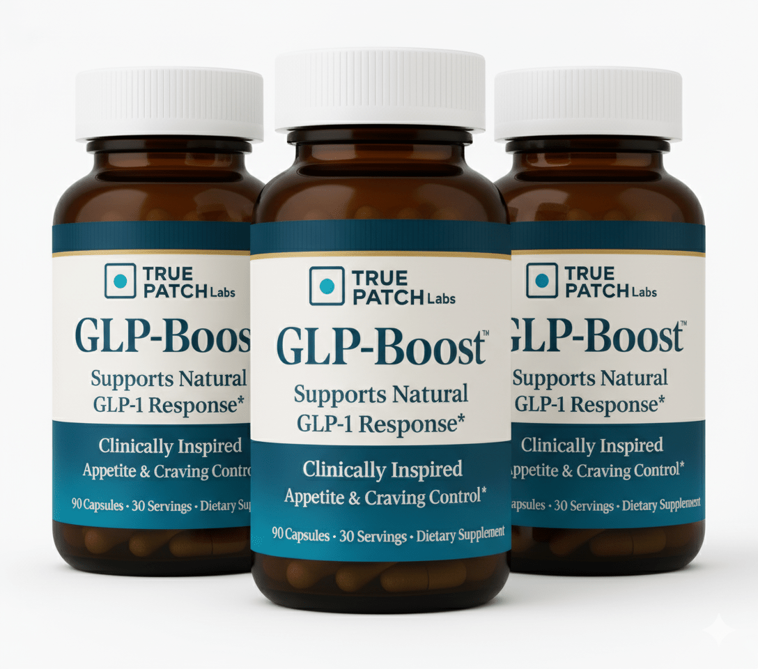 GLP - Boost™ | GLP - 1 Boosting Capsules (2 months + 1 month FREE) - True Patch Labs